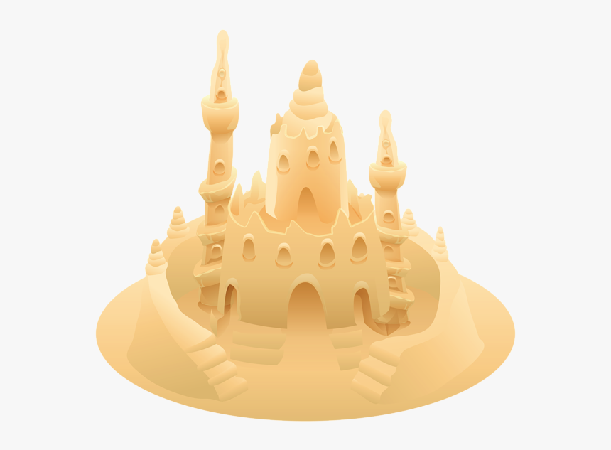 Beach Png - Sand Castle Clipart Png, Transparent Png