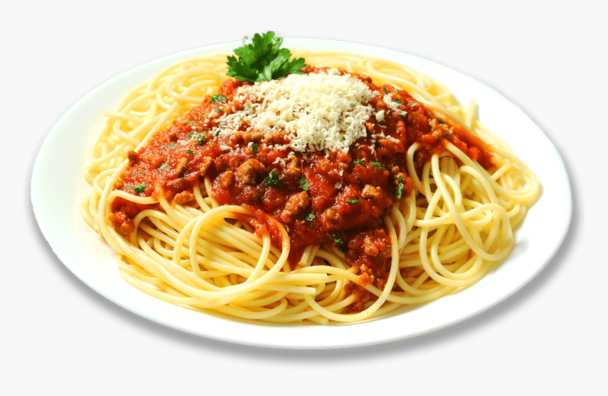 Plate Of Spaghetti, HD Png Download
