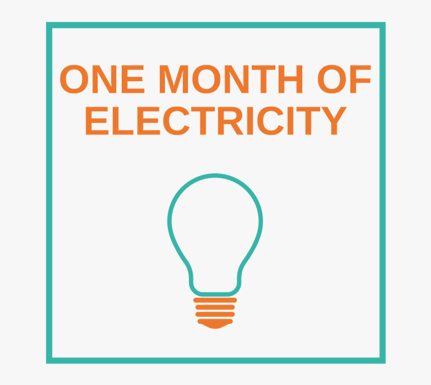 One Month Of Electrcity-2 - Aislantes Electricos, HD Png Download