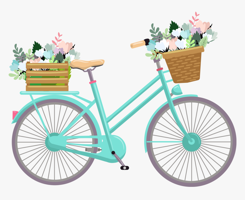 Www Bicycle Basket Clip Art, HD Png Download , Transparent Png Image