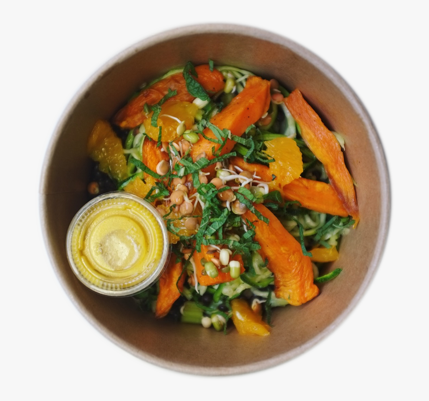 Zucchini Spaghetti Bowl - Curry, HD Png Download