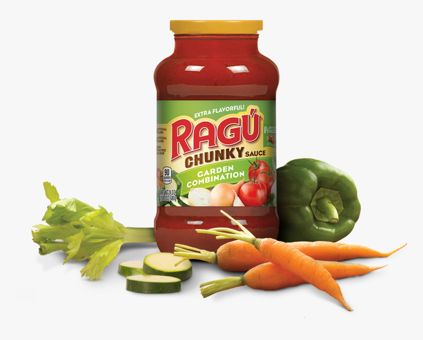 Ragu Sauce Tomato Garlic & Onion, HD Png Download