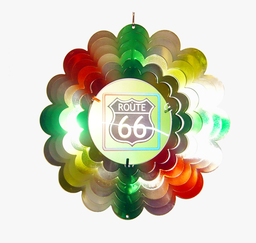 Route 66 Holographic Spinner 12 Inch, HD Png Download