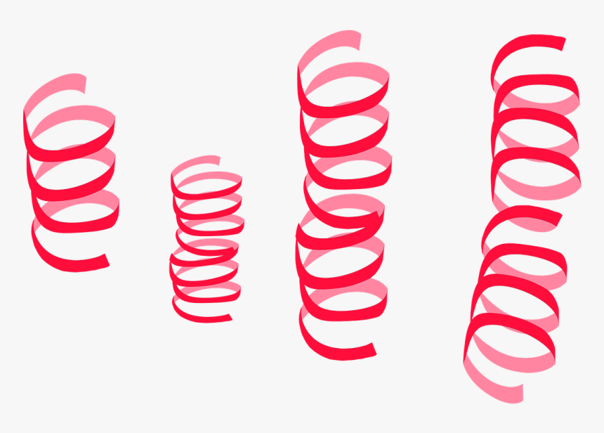 Streamer Party New Year S Eve Free Picture - Streamers Graphic Transparent Background, HD Png Download