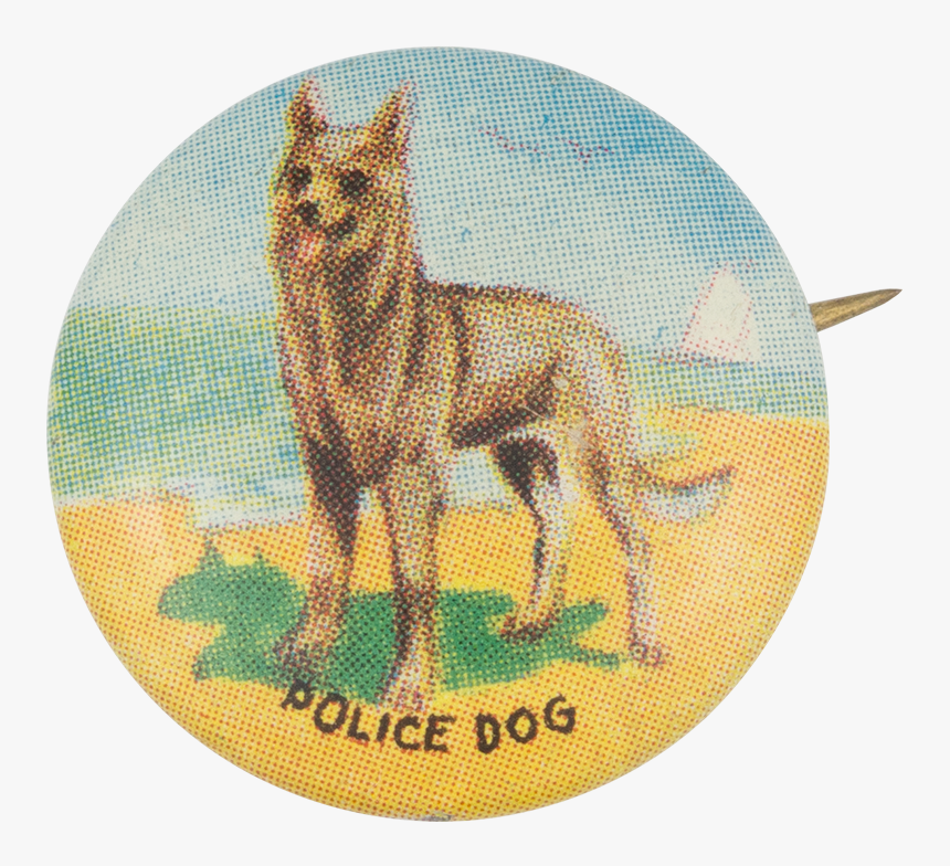 Police Dog Art Button Museum - Toy Manchester Terrier, HD Png Download