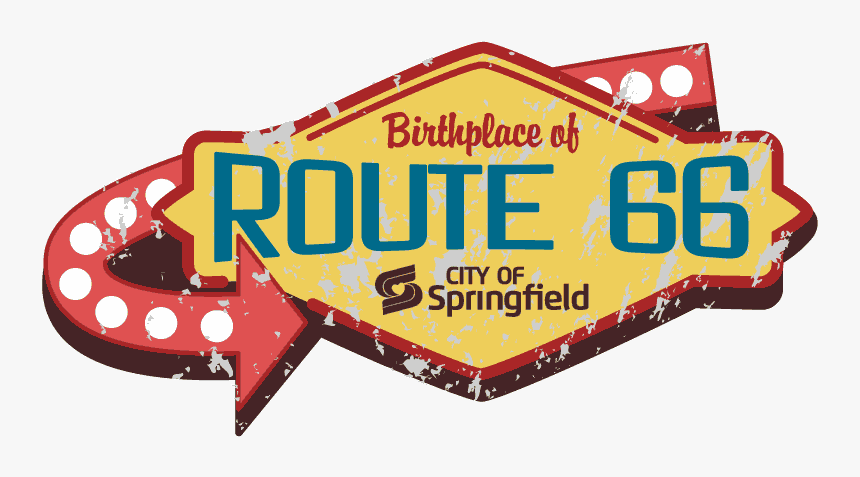 Route 66 Springfield, HD Png Download