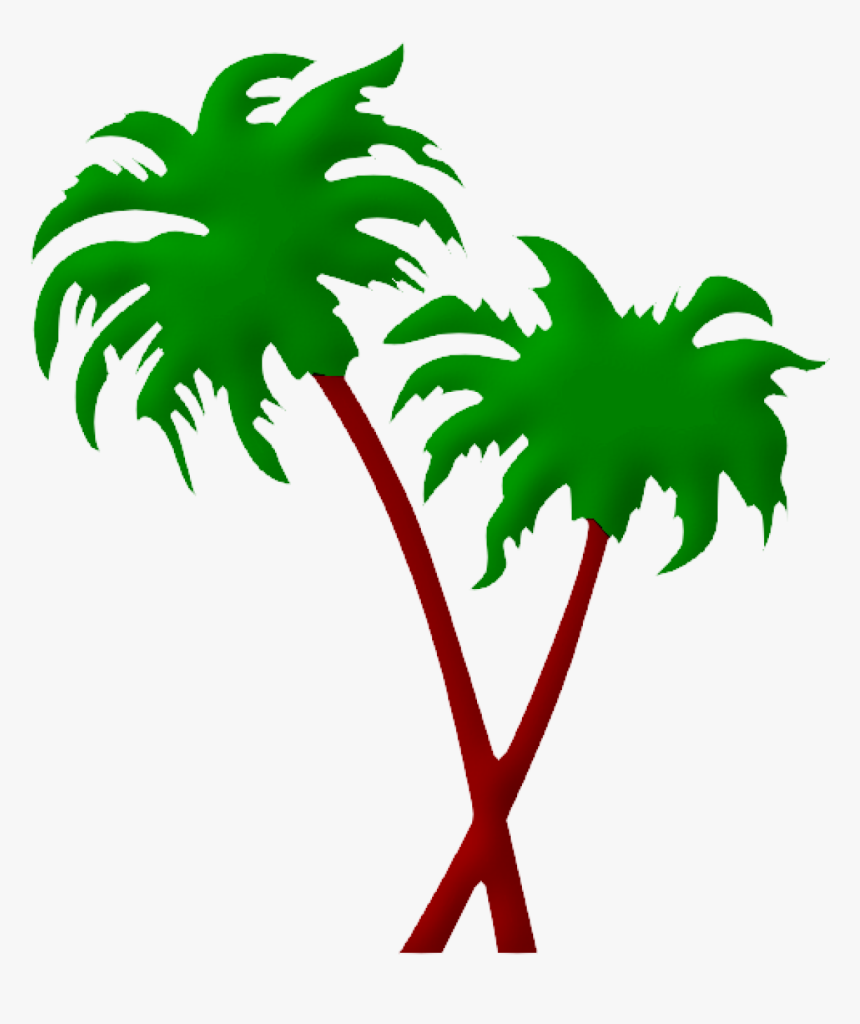 Leaf,plant,clip Art,tree,palm Tree,graphics,plant Stem,arecales - Palm Tree Vector Png, Transparent Png
