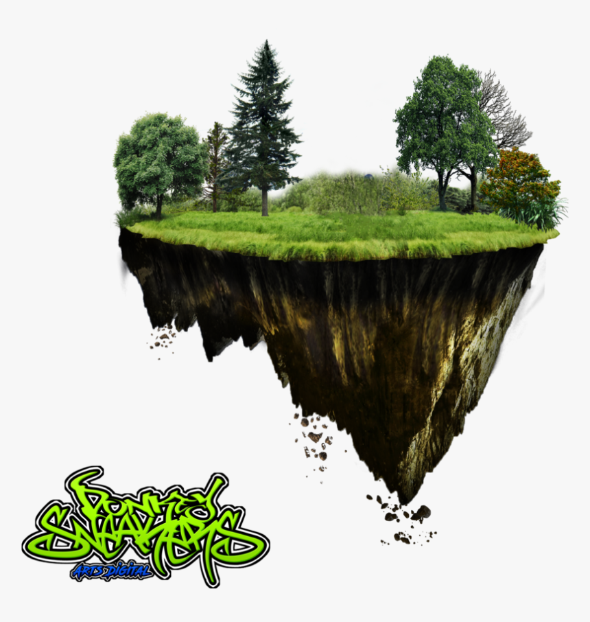 Floating Island Png - Floating Island Png Download, Transparent Png