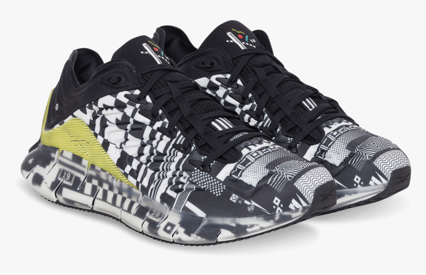 Zig Kinetica, White/black, Hi-res - Running Shoe, HD Png Download