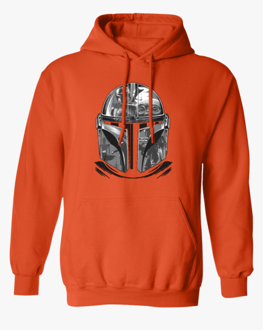 Helmet Mandalorian Classic Hoodie 
 Class Lazyload - University Of Illinois Hoodie, HD Png Download