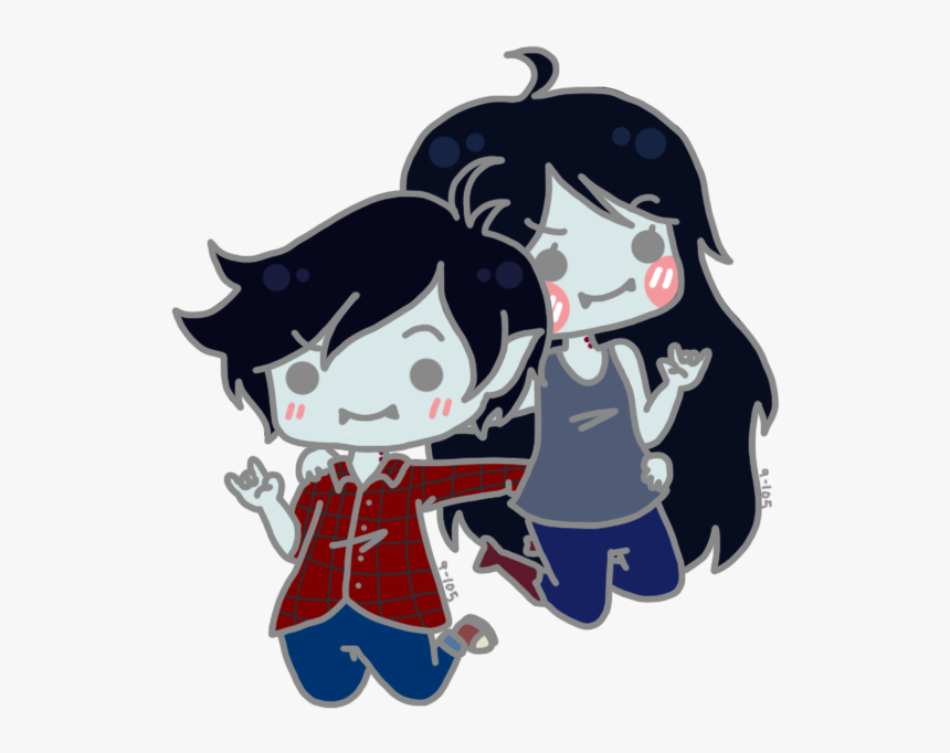 Adventure Time And Marshall Lee Image - Drawing, HD Png Download