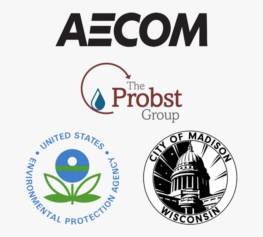 Aecom, The Probst Group, Epa, And City Of Madison Logos - Human Action, HD Png Download