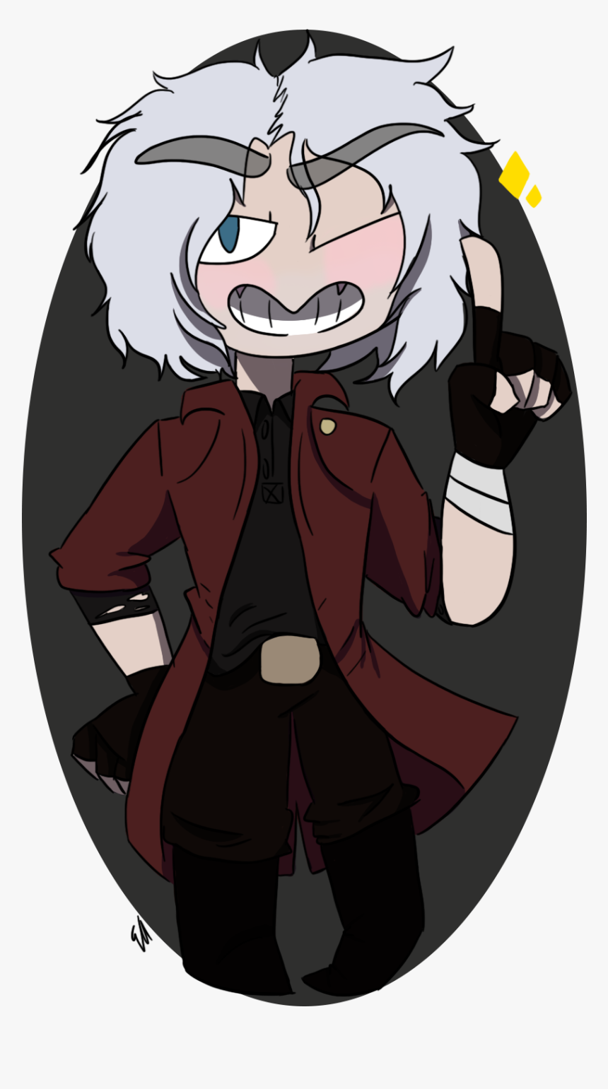 I Drew A Dante   - Cartoon, HD Png Download