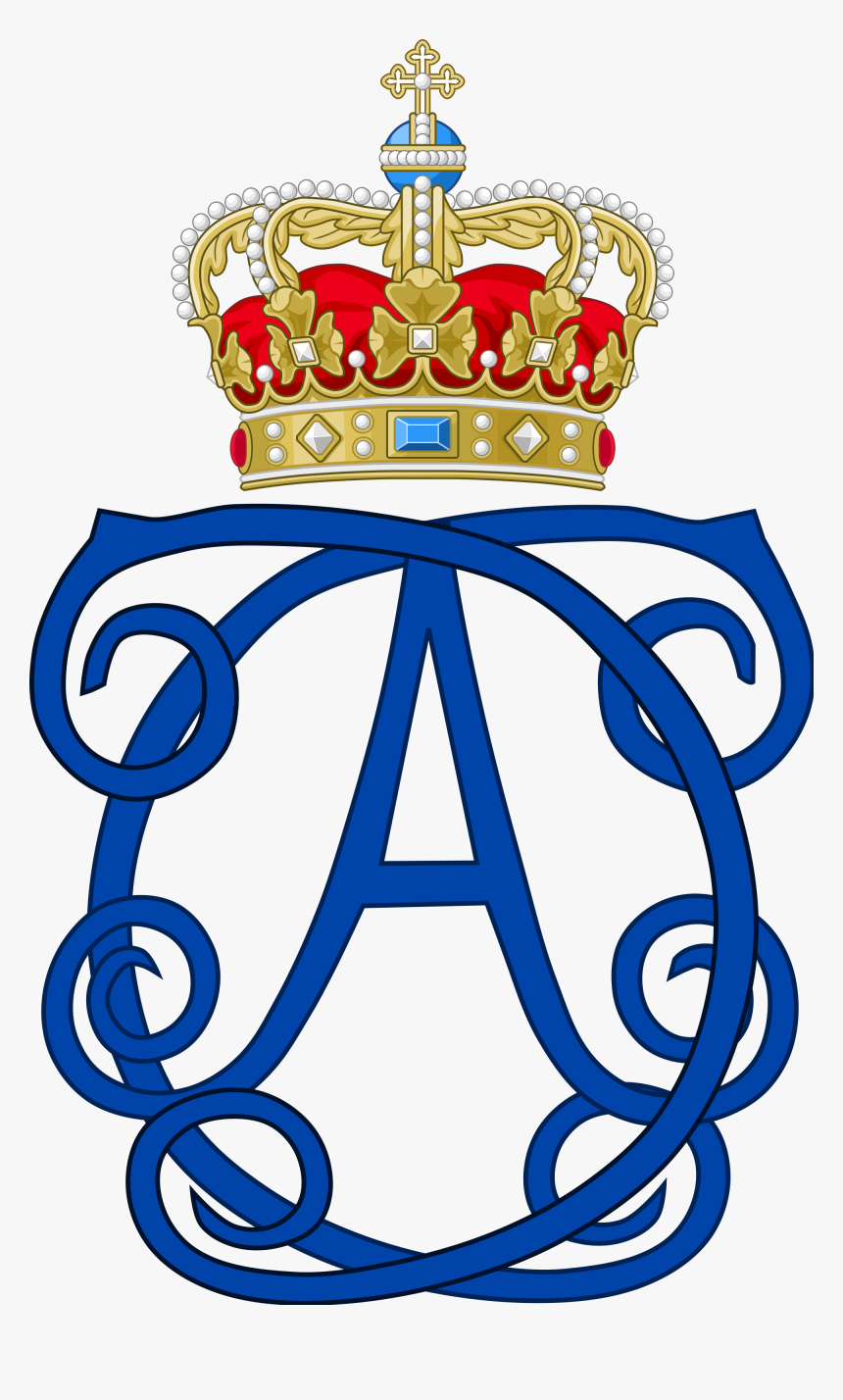 File Of Queen Charlotte Amalie Denmark Svg - Coat Of Arm Of Greece, HD Png Download