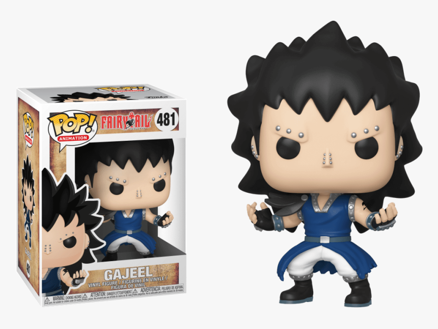 Funko Pop Fairy Tail Gajeel, HD Png Download