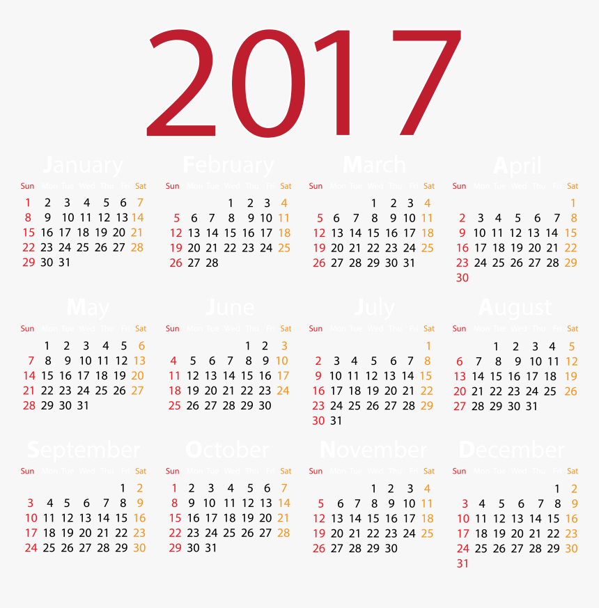 Easter Clip Calendar, HD Png Download