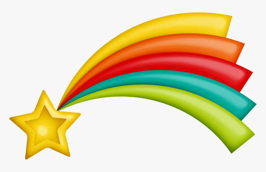 Фото, Автор Ladylony На Яндекс - Estrela Com Arco Iris, HD Png Download