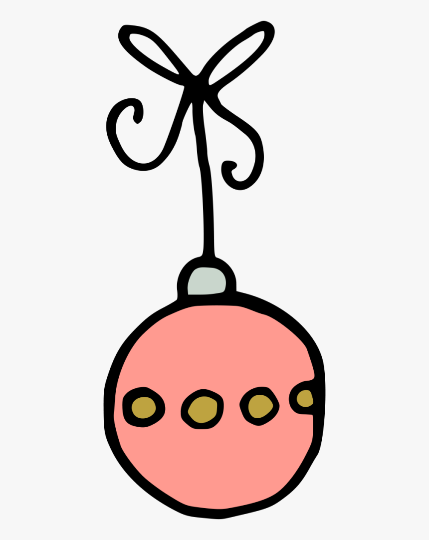 Hermosa Bola De Navidad Ornamento Invierno Transparente - Png ตกแต่ง น่า รัก ๆ, Png Download