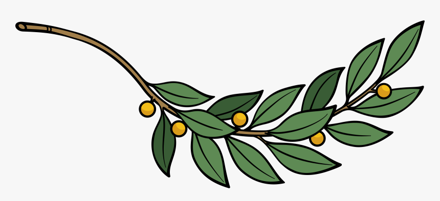 Branch Icons Png Free - Branch Of Leaves Clipart, Transparent Png