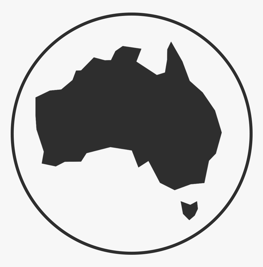Australia Map Vector Png, Transparent Png