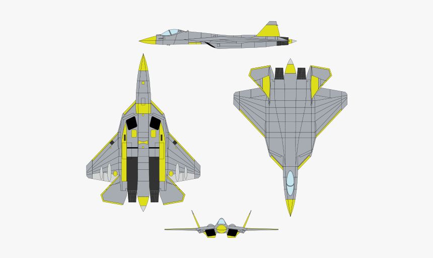 Sukhoi Pak Fa, HD Png Download