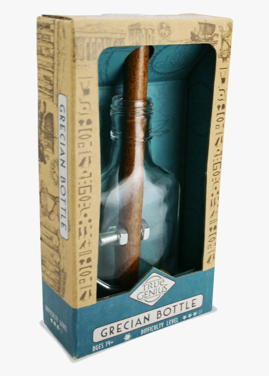 Grecian Bottle Inbox - True Genius Puzzles, HD Png Download