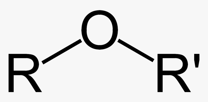 Ether- - Estructura Quimica Del Eter, HD Png Download