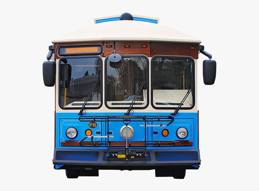 Bus Png Front - Front Of A Trolly, Transparent Png