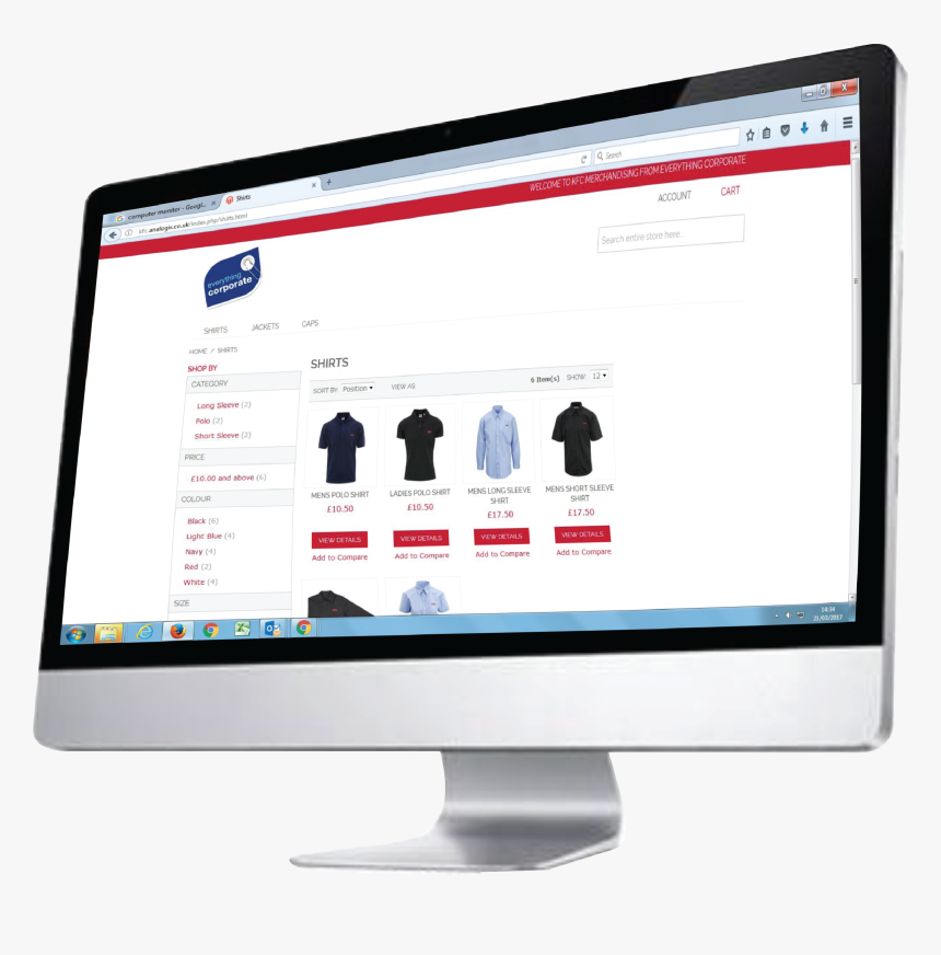 Computer Monitor, HD Png Download