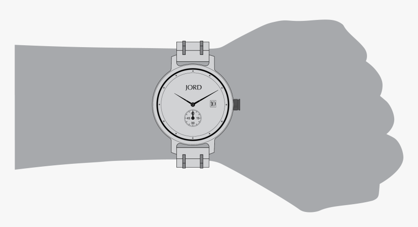 Ebony & Iron Watch Diagram - Analog Watch, HD Png Download