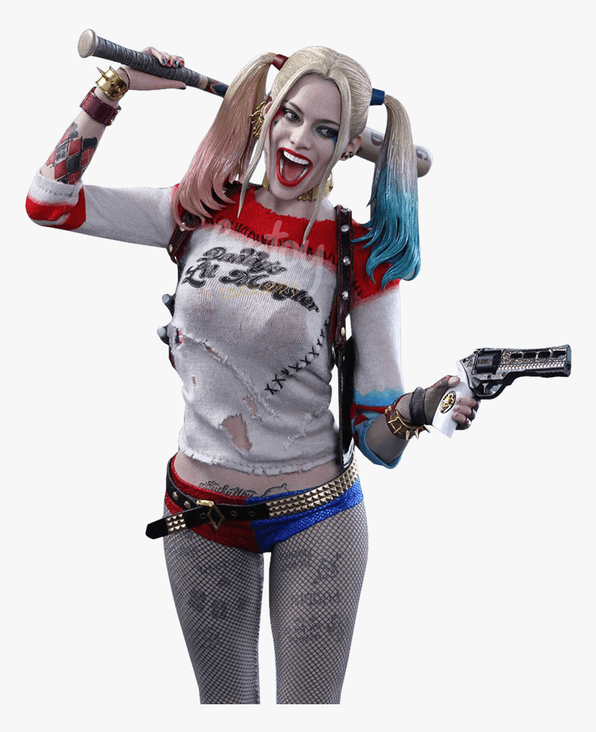 Dc Comics Suicide Squad 1/6 Scale Collectible Figure - Harley Quinn Margot Robbie, HD Png Download