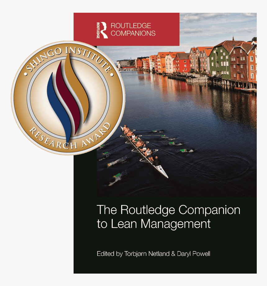 Shingo Research Award Winner - Routledge Companion To Lean Management, HD Png Download