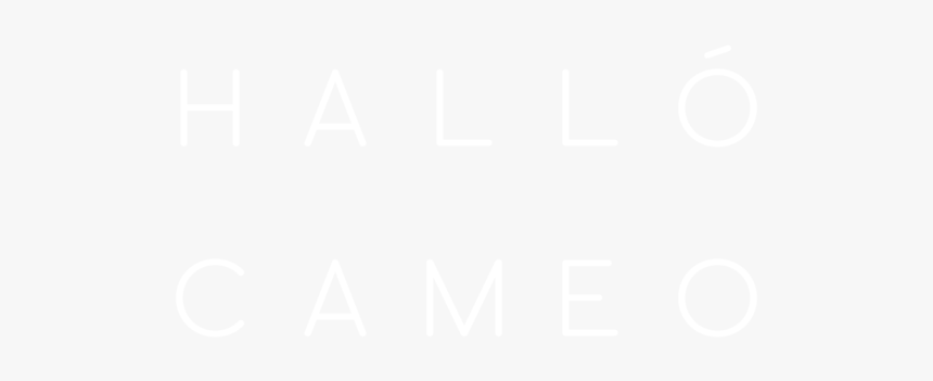 Hallocameo Text White 01 01 - Html 5 Icon White, HD Png Download