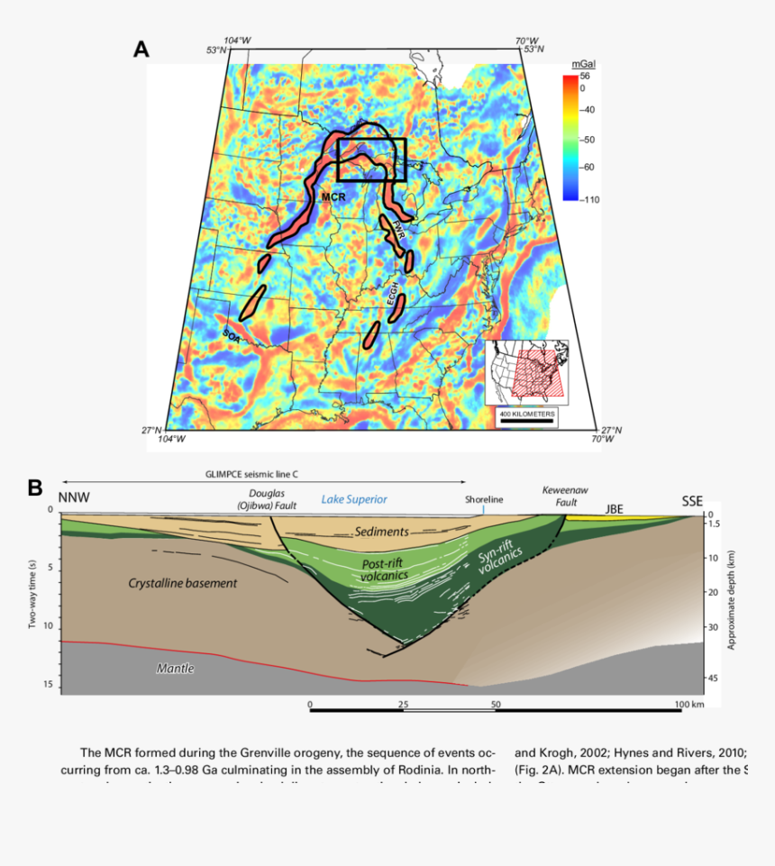 Midcontinent Rift Magnetic Anomaly, HD Png Download