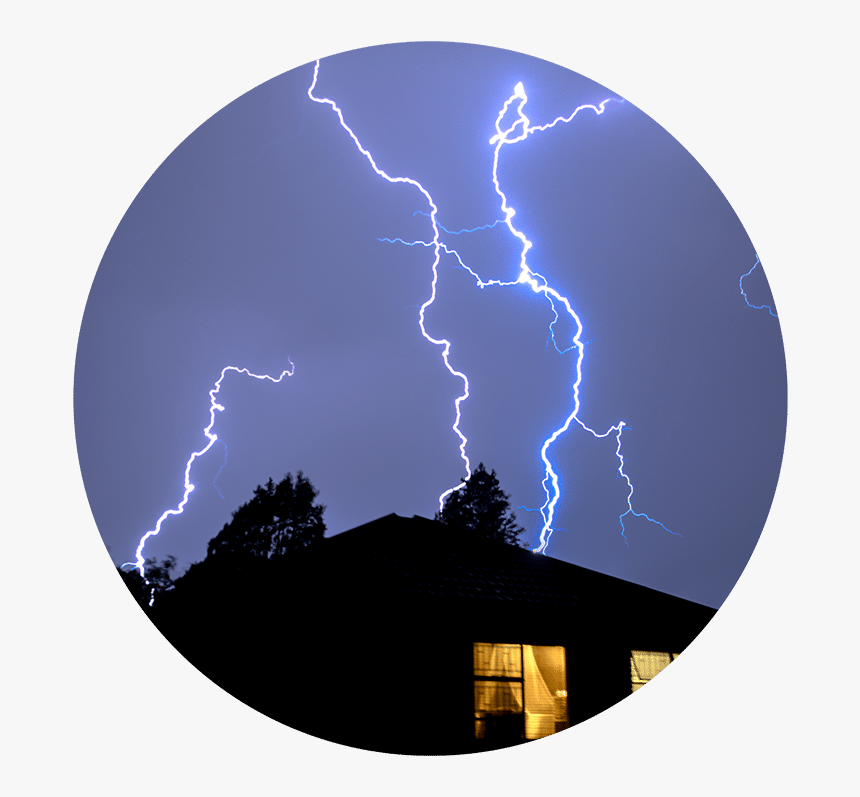 Cobh House Hit By Lightning, HD Png Download