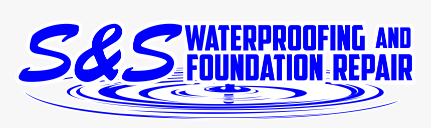 S&s Waterproofing And Foundation Repair Logo - Electric Blue, HD Png Download