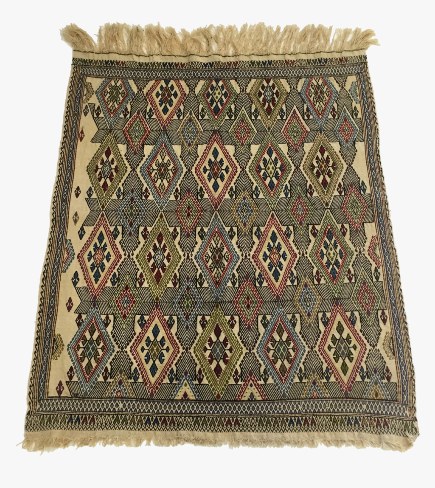 Kilim White Fringe - Tapestry, HD Png Download