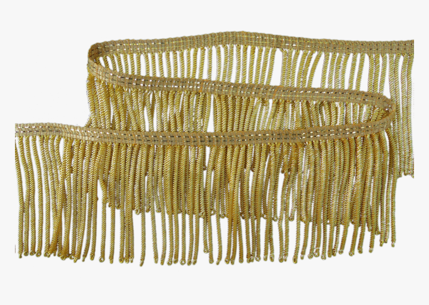 2 3/4 Inch Gold Plated Bullion Fringe - Brass, HD Png Download