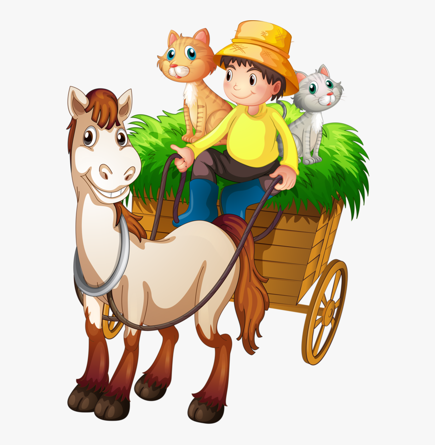 Farming Clipart Farm Day - Desenho Farm Png, Transparent Png
