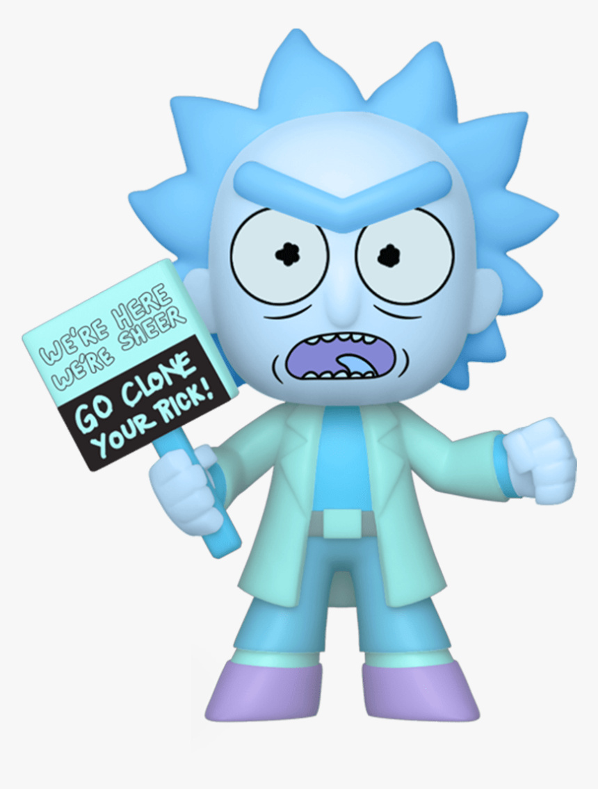 Rick And Morty Hologram Rick, HD Png Download