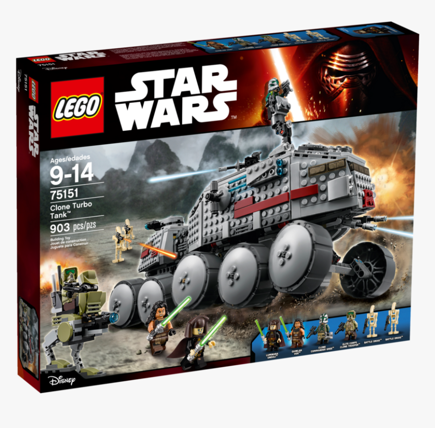 Lego Star Wars 3 Tank, HD Png Download