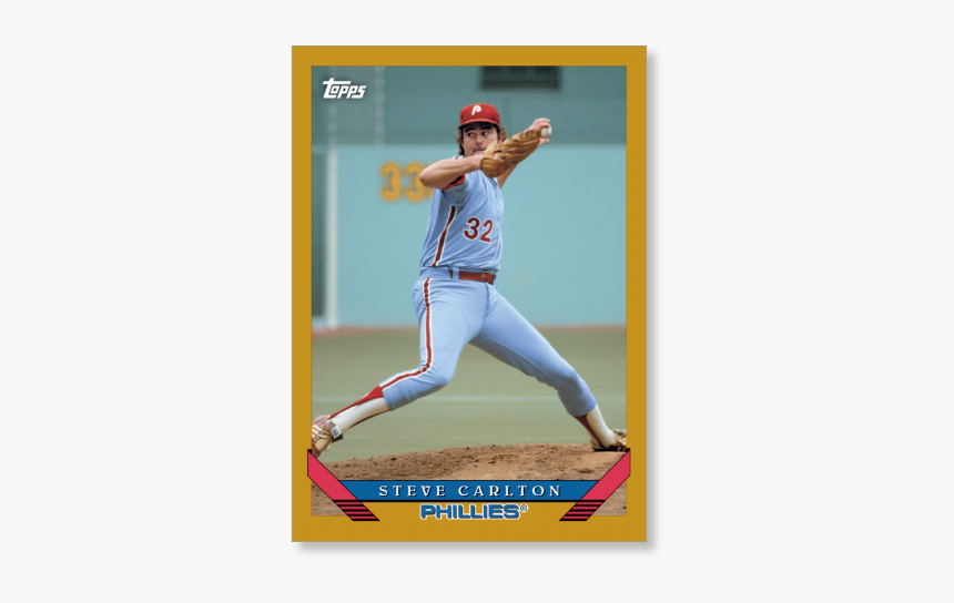 Steve Carlton 2019 Archives Baseball 1993 Topps Poster - Pitcher, HD Png Download