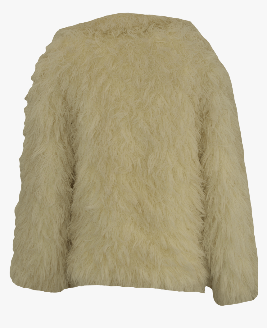 70 S/80 S White Fringe Coat - Wool, HD Png Download