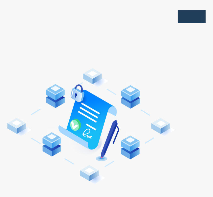 Contract - Document Share Using Blockchain, HD Png Download