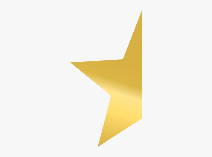 Transparent Half Of A Star, HD Png Download , Transparent Png Image
