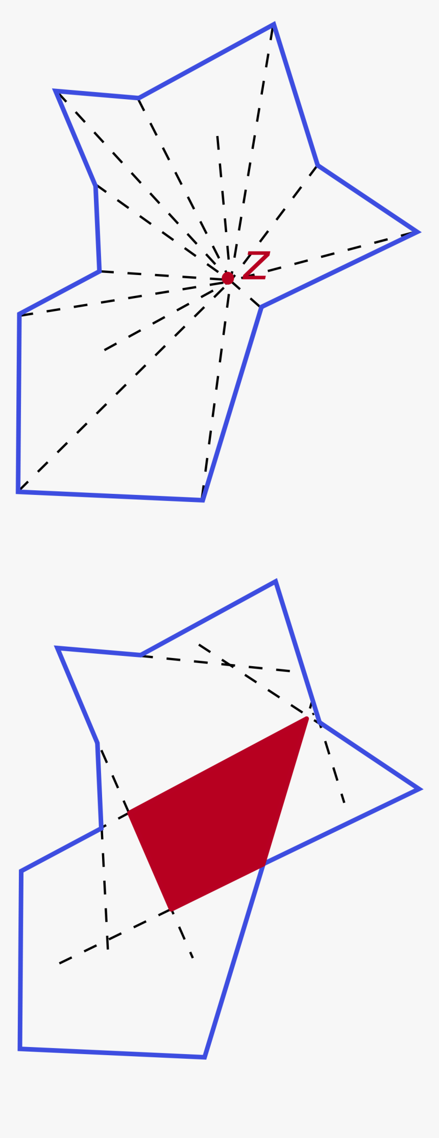 Star Shaped Polygon, HD Png Download