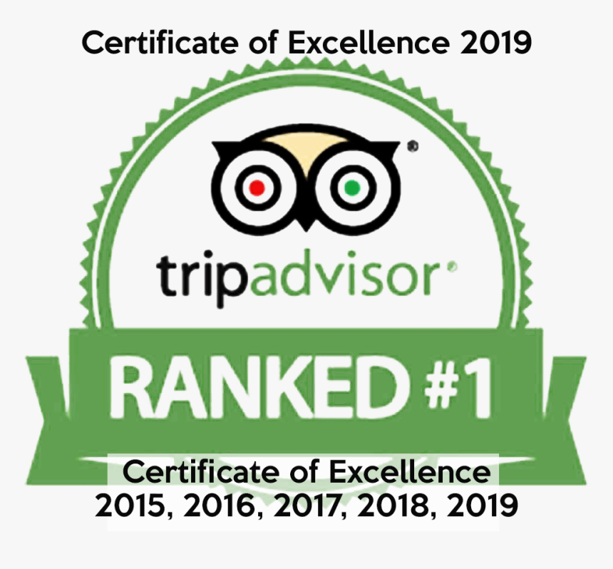 Rated #1 On Tripadvisor, HD Png Download