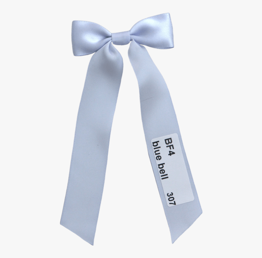 Small Christening Bow On Short Ribbons Bf4 Blue Bell, HD Png Download