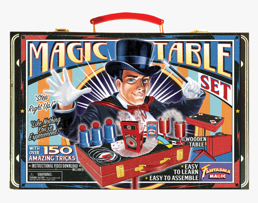 Fantasma Wooden Magic Table Set, HD Png Download