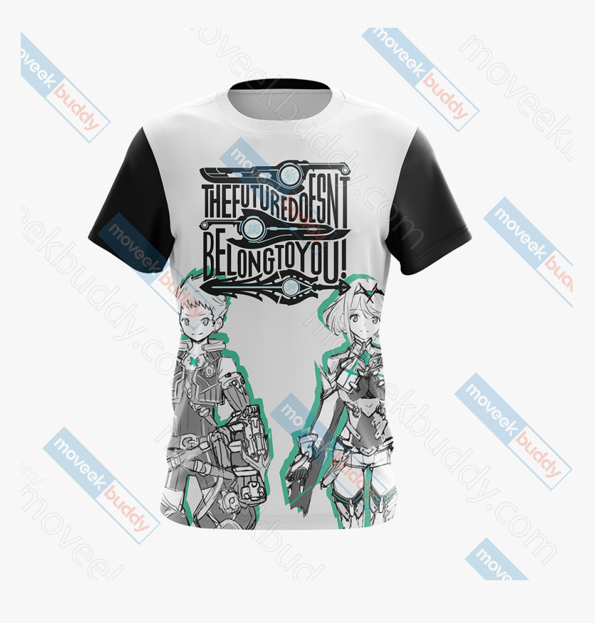 Xenoblade Chronicles 2 Unisex 3d T-shirt - Active Shirt, HD Png Download